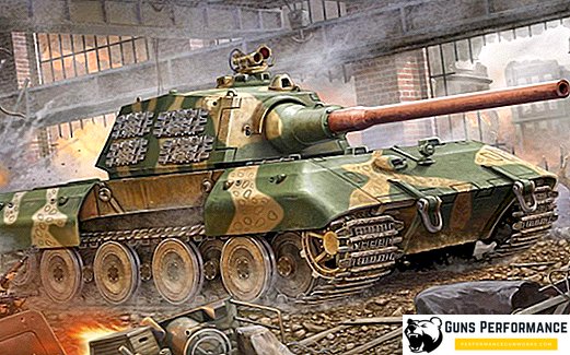 Tank Jerman kelas berat E-100: sejarah pembuatan, deskripsi, evaluasi proyek