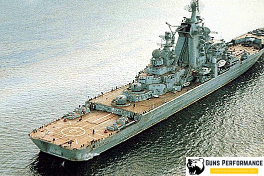 Heavy nuclear missile cruiser TARK prosjekt 1114 Orlan type "Kirov"