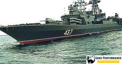 Stora anti-ubåtsfartyg BOD-projekt 1155 - Ryska kampfrigiter Admiral Chabonenko och admiral Kharlamov