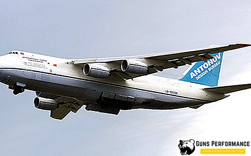 An-124 "Ruslan": trabajador de transporte de peso pesado soviético