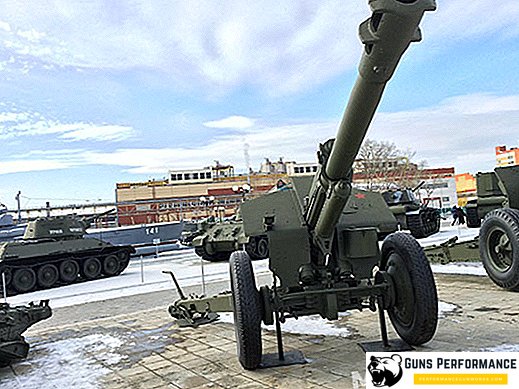 Arma d'attacco - obice sovietico 192-mm D-1 1943