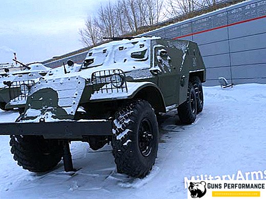 Transporte blindado de personal BTR-152 en la historia del ejército soviético