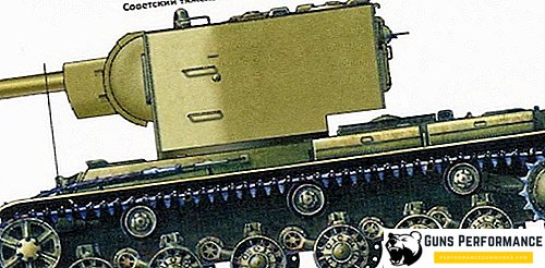 Тежък резервоар KV-2 - преглед на характеристиките