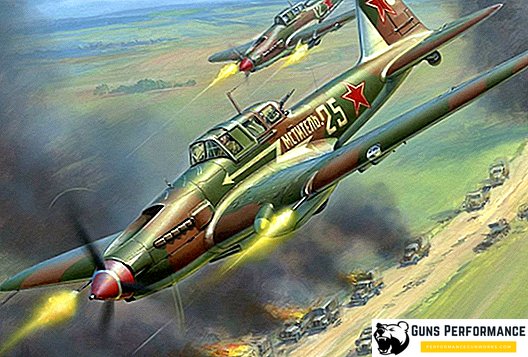 Sovjet attackflygplan IL-2: historia, enhet och prestanda egenskaper