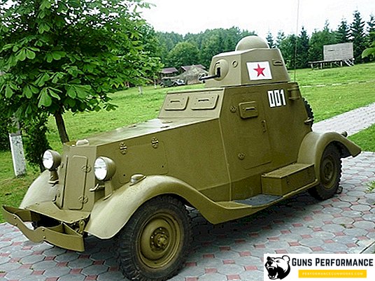 Armored car BA-20 Soviet production