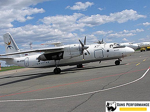 An-24 Passagier-Turboprop-Flugzeug