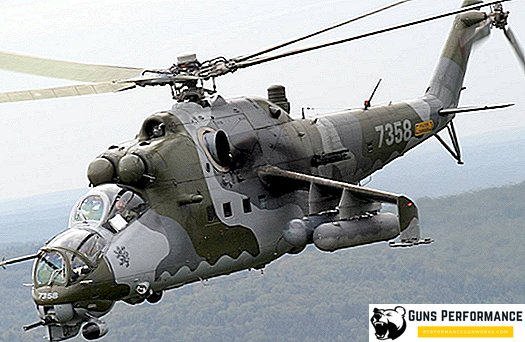 미시건 - 24 공격 헬리콥터 : 기계의 창조의 역사, 그 수정 및 기술적 특성