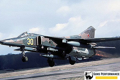 MiG-27 - nadzvukový stíhací bombardér, podrobný přehled výkonových charakteristik