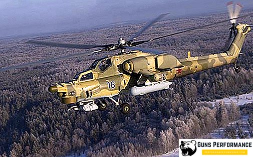 Russisk helikopter MI-28 og dens modifikationer