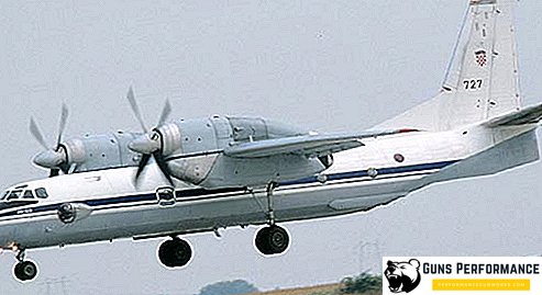 Überblick An-32 - leichtes militärisches Transportflugzeug