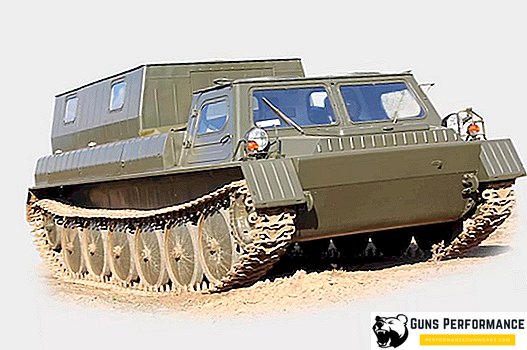 Universal tracked all-terrain vehicle GAZ-34039