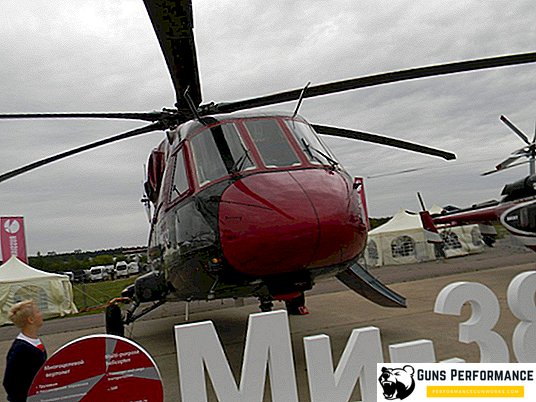 Mi-38 helikopter: skabelsens historie, beskrivelse af konstruktion og egenskaber