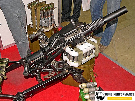 Automatic machine-based grenade launcher AGS-40 "Balkan": the history of creation, description and characteristics