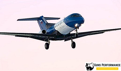 I Novosibirsk testede Yak-40 med sammensatte vinger
