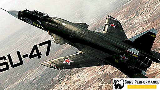 Russische experimentele jager Su-47 (Su-37) "Berkut"