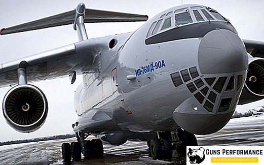 Il-476 transport aircraft: history and performance characteristics
