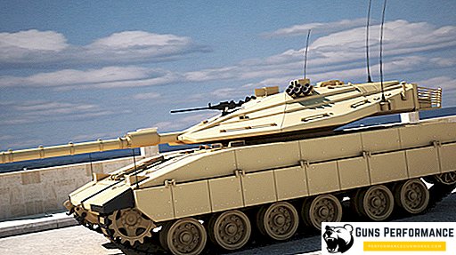 Tank Israel Merkava 5: deskripsi, modifikasi dan karakteristik