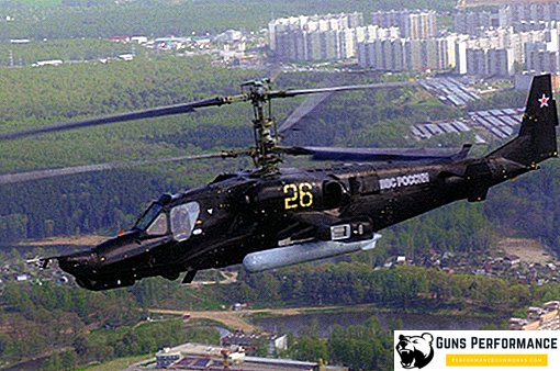 Helicóptero ruso Ka-50 "Tiburón Negro"