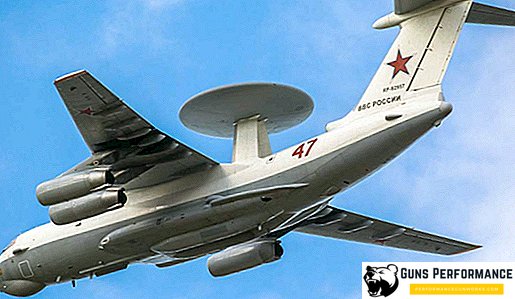 러시아 VKS에 전달 된 A-50U 날개 조기 경보 차량