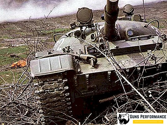 Medium tank T-62: historia, design och kampanvändning