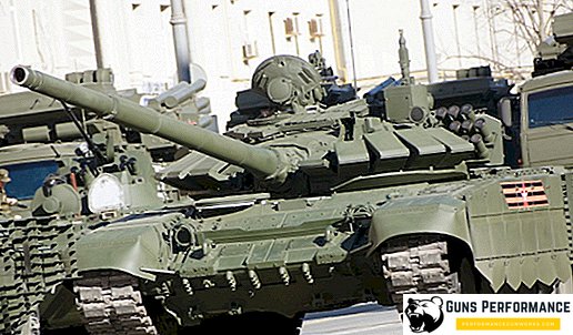 Grondtroepen van de Russische Federatie zijn uitgerust met tanks van de T-72B3M