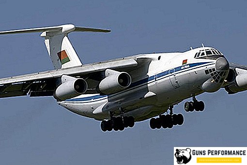 Il-76 military transport aircraft
