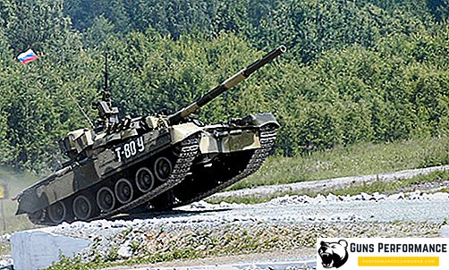 Light tank T-80 - review modifikasi