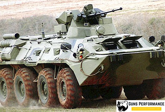 רוסית BTR-82A: היסטוריה הבריאה, תיאור המאפיינים הטכניים