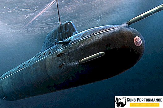 프로젝트의 최신 다목적 러시아 잠수함 885 "애쉬"