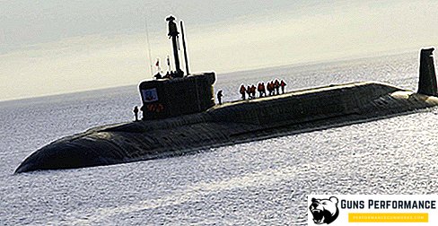 Nuclear ubåt av Project 955 "Borey"