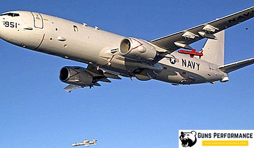 Avionul american de recunoaștere care se apropie de baza rusă a lui Hamish în Siria