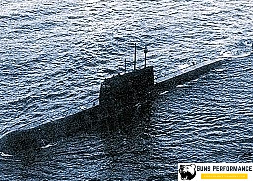 Submarino nuclear (submarino nuclear) "Komsomolets"