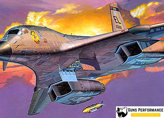 USA: s strategiska bombare B-1B Lancer