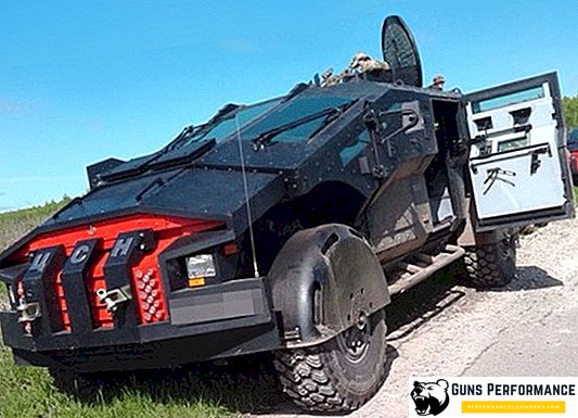 Armored car "The Punisher" baptized in Dagestan