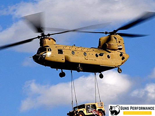 Di Amerika, Chinook helikopter moden