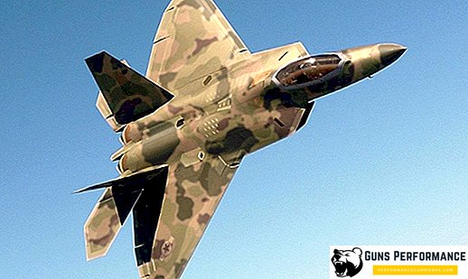 The world's only serial fighter of the fifth generation F-22 Raptor