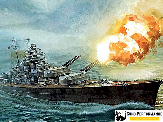 Tyske slagskib Tirpitz: marskenes mareridt