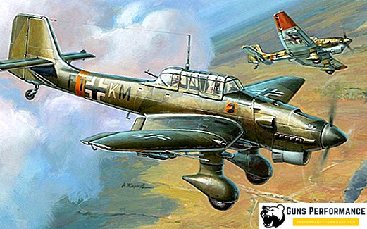 Junkers Ju-87 menyelam pengebom: simbol utama Blitzkrieg Jerman