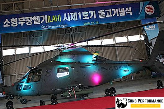 Zuid-Korea introduceerde zijn nieuwe militaire helikopter LAH