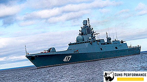 "Gorshkov admirális" típusú modernizált fregattok "Kaliber" -et kapnak