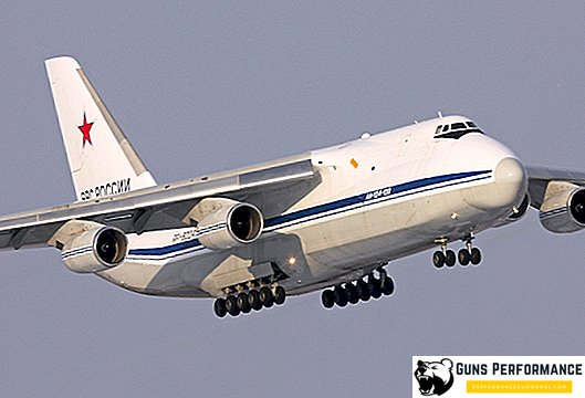 Novo avião de transporte russo mais forte poderoso "Ruslan"