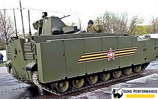 Examen de la nouvelle BMP "Kurganets"