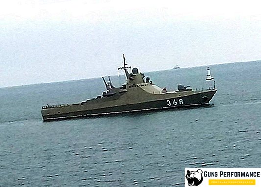 Patruljeskibet "Vasily Bykov" blev en del af Sortehavsflåden