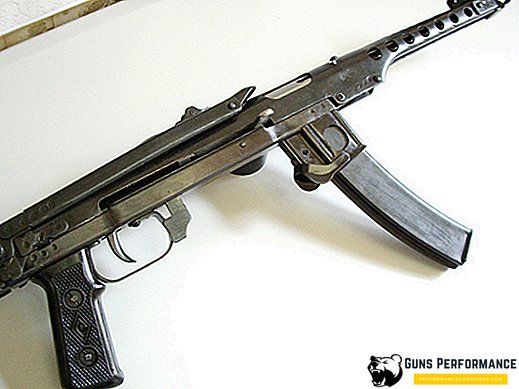 Subaev의 기관총 : 장치 및 성능 특성