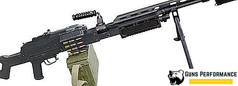 Maskinpistol "Badger": väger lite, dödar tyst