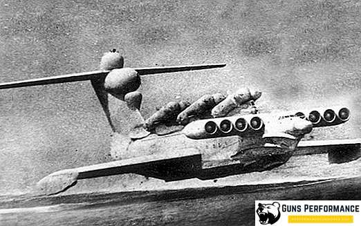 Sovjet shockwave grondeffect voertuig "Lun": geschiedenis van creatie, beschrijving en technische kenmerken