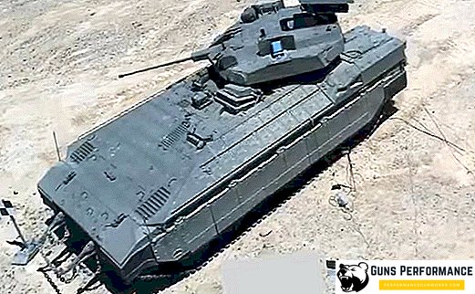 BMP israelí moderno efectivo contra tanques