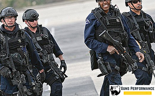SWAT - an elite unit of the American police