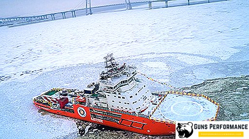 In the Arctic, new generation icebreakers began to work