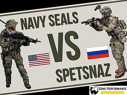 Di Amerika Serikat membandingkan peralatan pasukan khusus Amerika dan Rusia